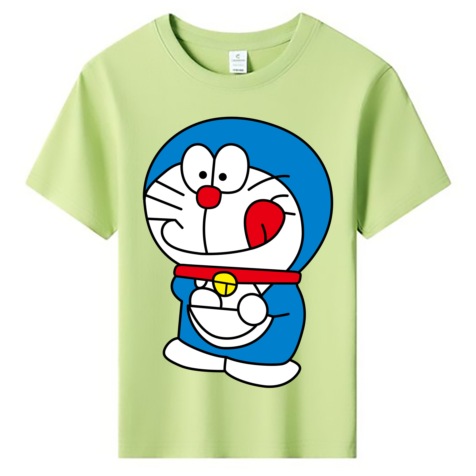 （画像用） ドラえもん Doraemon 綿100％キッズTシャツ（フロントプリント）